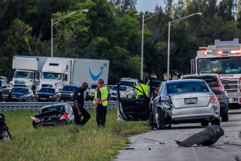 A car accident in Florida